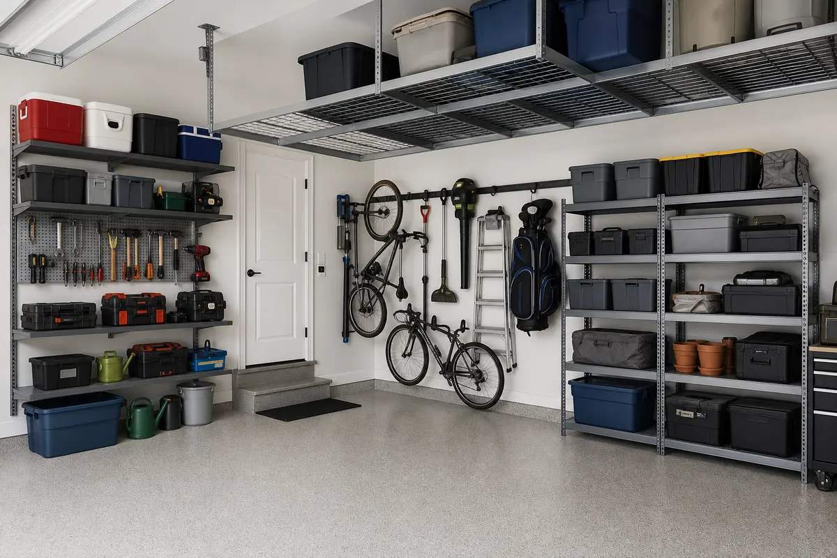 Garage Storage Installation