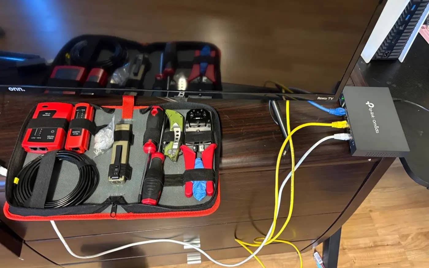 Home network rack installation & Wi-Fi setup in Portland — Wi-Fi & Network Setup photo 3, HANDY TEAM PRO