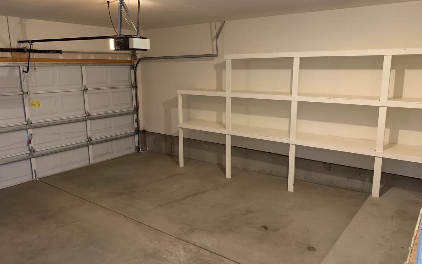Garage Storage Installation