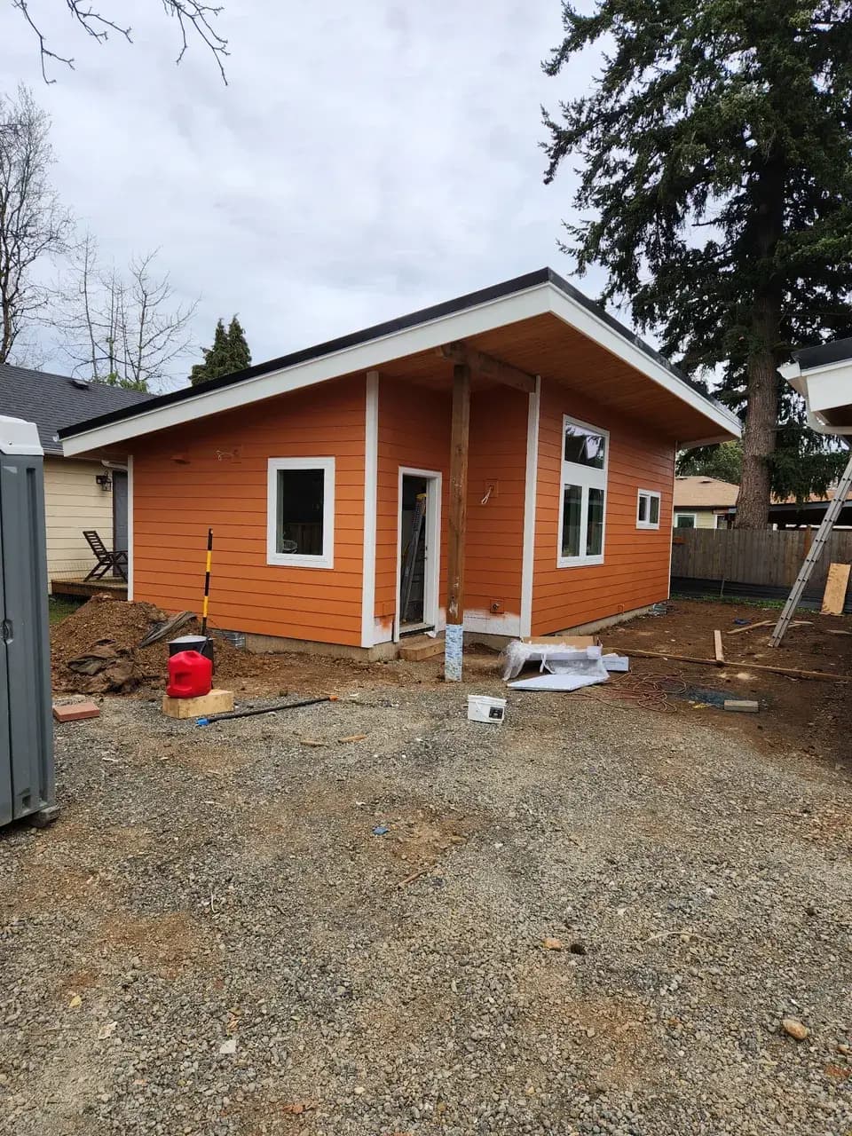 Painting adu orange siding — Interior & exterior house painting — recent projects, HANDY TEAM PRO